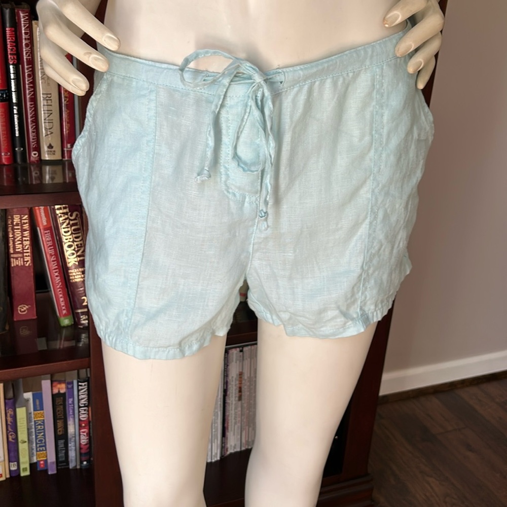 Moda International 100% Linen Shorts
